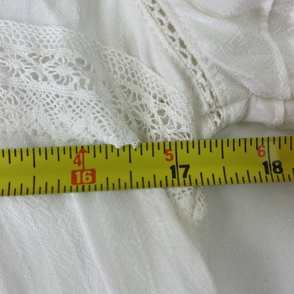 NWT See U Soon Ivory long sleeve lace blouse - Picture 6 of 12
